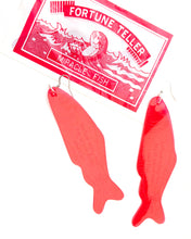 Load image into Gallery viewer, Christmas Crackers - Magical Fortune Teller Fish Earrings