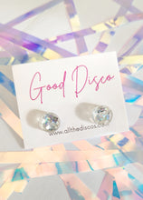 Load image into Gallery viewer, Tinsel Confetti Tiny Stud Earrings - Silver