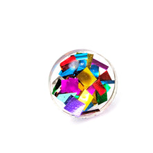 Load image into Gallery viewer, Tinsel Confetti Rings - Rainbow
