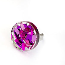 Load image into Gallery viewer, Tinsel Confetti Rings - Pinks