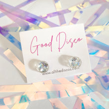 Load image into Gallery viewer, Tinsel Confetti Tiny Stud Earrings - Silver