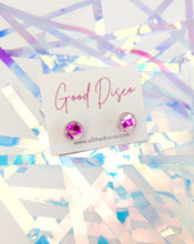 Load image into Gallery viewer, Tinsel Confetti Tiny Stud Earrings - Pink