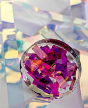 Load image into Gallery viewer, Tinsel Confetti Rings - Pinks