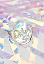 Load image into Gallery viewer, Tinsel Confetti Rings - Mermaid Iridescent