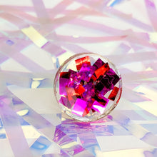 Load image into Gallery viewer, Tinsel Confetti Rings - Red and Pinks