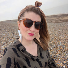 Load image into Gallery viewer, Ice Cream Cone Leatherette - Super Disco Bolt Lightning Bolt Earrings