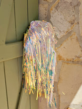 Load image into Gallery viewer, Mermaid Iridescent Disco Party Cape