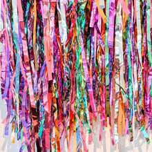 Load image into Gallery viewer, Pastel Rainbow Party Disco Cape