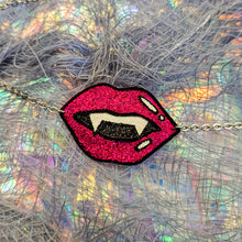 Load image into Gallery viewer, Vampire Fang &#39;Pop Art&#39; Halloween 2023 Edition Necklace
