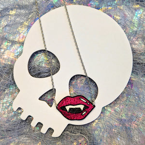 Vampire Fang 'Pop Art' Halloween 2023 Edition Necklace