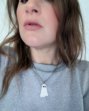 Load image into Gallery viewer, Halloween Ghost Necklace
