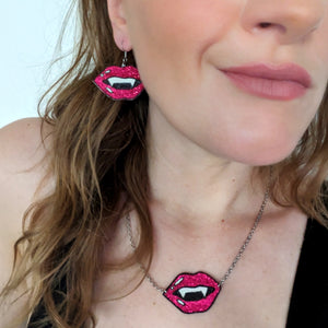 Vampire Fang 'Pop Art' Halloween 2023 Edition Necklace