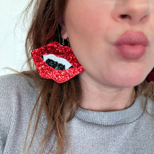 Vampire Fangs - Chunky Glitter