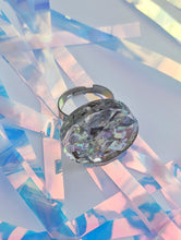 Load image into Gallery viewer, Tinsel Confetti Rings - Silver
