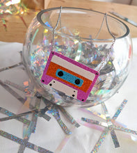 Load image into Gallery viewer, 80&#39;s Mix Tape Necklaces
