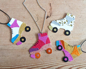 Roller Skate Necklaces