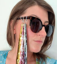 Load image into Gallery viewer, Tinsel Tassels for your Glasses
