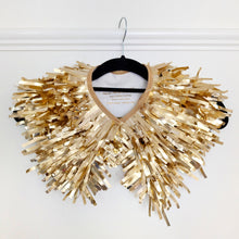 Load image into Gallery viewer, Kids Capes - Gold Tinsel
