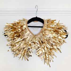 Kids Capes - Gold Tinsel