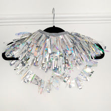 Load image into Gallery viewer, Kids Capes - Silver Tinsel
