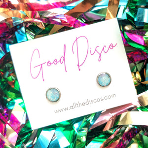 NEW! Good Disco Tiny Stud Earrings - Moonscape