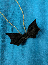 Load image into Gallery viewer, Halloween Bat Bow Necklace
