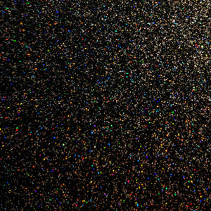 Dark Confetti Fine Glitter Super Disco Bolts
