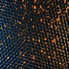 Load image into Gallery viewer, Metallic Copper Splash Textured Leatherette Disco Bolts
