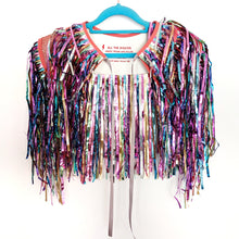 Load image into Gallery viewer, Pastel Rainbow Party Disco Cape
