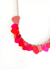 Load image into Gallery viewer, All The Love Sequin Heart Necklace
