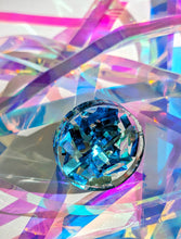 Load image into Gallery viewer, Tinsel Confetti Rings - Blues
