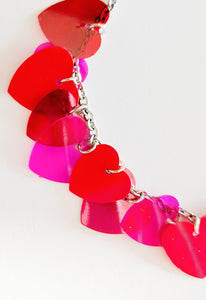 All The Love Sequin Heart Bracelet