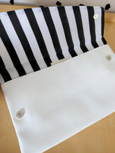 Load image into Gallery viewer, Seconds White Leatherette Envelope Clutch Bag
