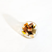 Load image into Gallery viewer, Tinsel Confetti Rings - Golds
