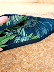 Sample - Cork Clutch Bag with Jungle Lining