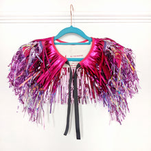 Load image into Gallery viewer, Pink Ombre Disco Party Cape
