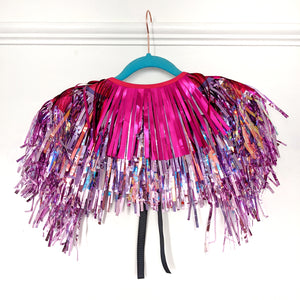Pink Ombre Disco Party Cape