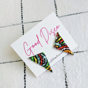 Good Disco Short Triangle - Rainbow Pattern